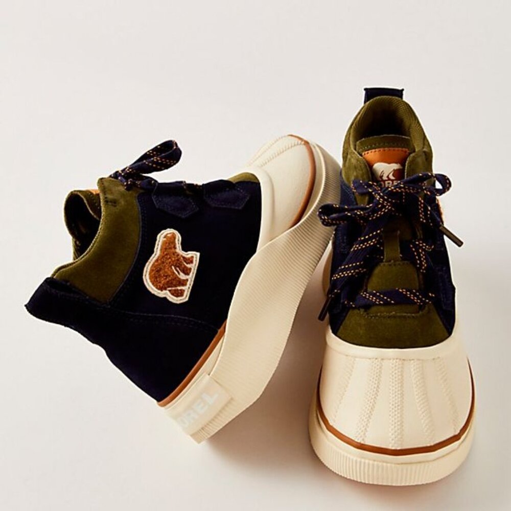 Sorel Women's Blue and Cream Sneakers - Picture 2 of 2